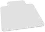 ES Robbins 124381 Chair Mat Extra-High Pile Carpet, 46"x60", Beveled Edge