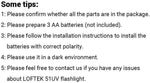 UV Flashlight Black LOFTEK Light, 51 LED 395 nM Ultraviolet Flashlight Perfect Detector for Pet (Dog and Cat ) Urine, Dry Stains and Bed Bug, Handheld Blacklight for Scorpion Hunting