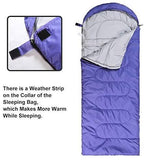 EMONIA Camping Sleeping Bag, 3 Season Waterproof Outdoor Hiking Backpacking Sleeping Bag Perfect for Traveling,Lightweight Portable Envelope Sleeping Bags