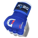 DEFY Gel Padded Premium Inner Gloves with Hand Wraps MMA Muay Thai Boxing Training Fight PAIR