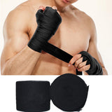 HHSJDW Elastic Hand Wraps Boxing Gloves Boxing Bandage Fist Protector Inner Hand Wraps, perfect for MMA, Kickboxing, Muay Thai ,Boxing, Black & Blue