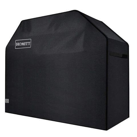 Homitt Waterproof Grill Cover, 64 Inch 600D Heavy Duty BBQ Grill Cover with UV Coating for Most Brands of Grill