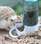 Cydnlive Automatic Pet Feeder, Hamster Hedgepig Rabbit Bird Small Animal Feeding Food Dispenser with Holder