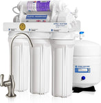 APEC Top Tier Supreme Certified Alkaline Mineral pH+ High Output 90 GPD 6-Stage Ultra Safe Reverse Osmosis Drinking Water Filter System (ULTIMATE RO-PH90)