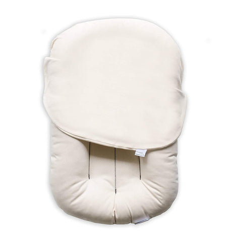 Snuggle Me Wool | Patented Sensory Lounger for Baby | Organic Cotton, Virgin lamb's Wool Fill