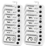 4 Pack Digital Refrigerator Freezer Thermometer,Max/Min Record Function with Large LCD Display by LinkDm
