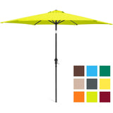 Best Choice Products 10ft Steel Market Outdoor Patio Umbrella w/Crank, Tilt Push Button