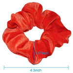 Velvet Scrunchies Hair Ring Simple Hair Accessories Headbands Bobbles Heads High Elastic Rubber Band Hair Rope Hair Ties Scrunchies Elastic Material for Headbands