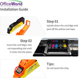 OfficeWorld Remanufactured Ink Cartridge Replacement for Epson 410XL 410 XL to use with Expression XP-530 XP-630 XP-635 XP-640 XP-830 XP-7100 (Black, Photo Black,Cyan, Magenta, Yellow) 5-Pack