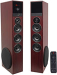 Rockville TM150C Bluetooth Home Theater Tower Speaker System (2) 10" Subwoofers!