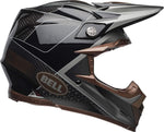 Bell Moto-9 Flex Off-Road Motorcycle Helmet (Hound Matte/Gloss Black/Bronze, Medium)