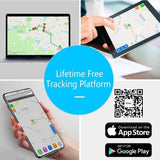 SinoTrack GPS Tracker Platform No Monthly Fee, Real-Time OBD Car GPS Tracking Device Locator, Mini OBD II Vehicle Tracker with Alert System for Car, Taxi and Truck, Support Free Platform Lifetime