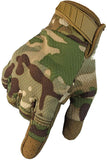 Military Ba Men's Camo Deer Suede Palm and Fleece