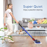 Electric Mop, Cordless Electric Spinner and Waxer, Powerful Floor Cleaner with Dual Spin, Tile and Laminate Floor, Super Quiet by iDOO