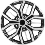 Pilot Automotive WH555-16GM-B Universal Fit Spyder Wheel Cover [Set of 4]