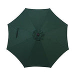 Grand Patio 10 FT Super Sturdy Aluminum Patio Umbrella, UV Protected Outdoor Umbrella, Green