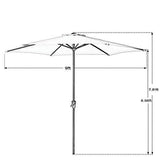 Grand Patio 10 FT Super Sturdy Aluminum Patio Umbrella, UV Protected Outdoor Umbrella, Green