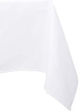 ABCCANOPY 6 FT Rectangle Tablecloth Table Cover for Rectangular Tables in Washable Polyester-Great for Buffet Table Parties Holiday Dinner, Wedding & More Navy Blue