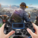 PS4 Controller Wireless Bluetooth Game Controller Dualshock Gamepad for Playstation 4 Touch Panel Gamepad, Dual Vibration Game Remote Control Joystick