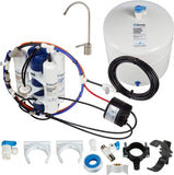 Home Master TMAFC-ERP-L Artesian Full Contact with Permeate Pump Loaded Undersink Reverse Osmosis Water Filter System