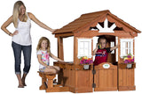 Backyard Discovery Scenic All Cedar Outdoor Wooden Playhouse