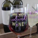 VersaChalk Washable Wine Glass Markers- 7 Vibrant Erasable Colors to Write on Party Cups, Drink Glasses, Beer Mugs, Clear Plastic Jars, Windows, and Mirrors