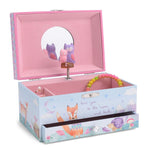 JewelKeeper Girl's Musical Jewelry Storage Box Pullout Drawer, Rainbow Unicorn Design, The Unicorn Tune