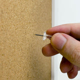 OrgaNice Cork Board/Bulletin Board - 4X Beautifully Framed 12 x 12-Inch Tiles - Reinforced Frame - Zero Flaking - Start Your Dream Project - Mounting Hardware Included - Bonus 10x Push Pins