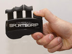 SPORTSGRIP Hand and Finger Exerciser (Xtra Hard - 9lbs / 4.0kg) - Best Ergonomic Finger Strengthener to Improve Grip for All Sport Athletes