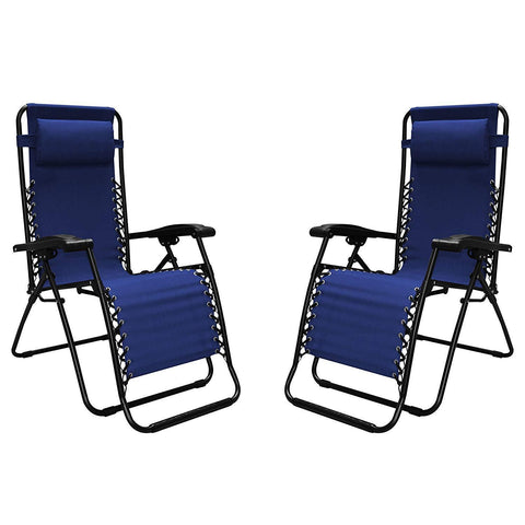 Caravan Sports Infinity Zero Gravity Chair, Blue