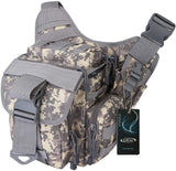 G4Free Tactical Messenger Fishing Tackle Side Bag EDC Sling Pack Utility Versipack