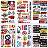 Auto Car Race Hot Rod Racer Performance Equipment Tool Automotive Motorsport Skateboard Bike Parts Accessories Helmet Racing Pack 6 for Kids Adults Teens Graffiti Vinyl Decals Stickers D6728 Best4Buy