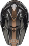 Bell Moto-9 Flex Off-Road Motorcycle Helmet (Hound Matte/Gloss Black/Bronze, Medium)