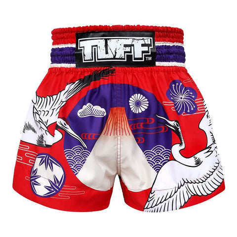 Tuff Boxing Sport Muay Thai Shorts Trunks Kick Martial Aart Training Gym Clothing