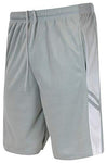 Real Essentials Men's Active Athletic Performance Shorts with Pockets - 5 Pack