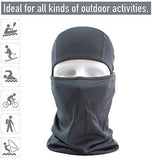 hikevalley Balaclava Face Mask Adjustable Windproof UV Protection Hood