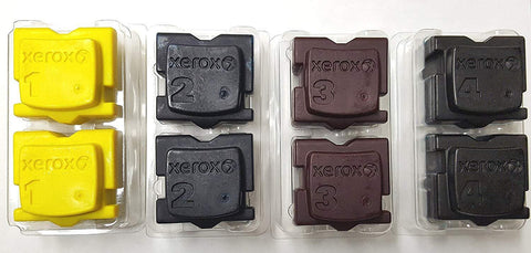 Genuine Xerox 108R00926 108R00927 108R00928 108R00930 for Phaser ColorQube 8570 8580 Ink Sticks (1 Set)