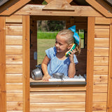 Backyard Discovery Sweetwater All Cedar Wooden Playhouse