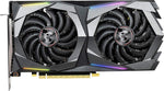 MSI Gaming GeForce GTX 1660 Ti 192-bit HDMI/DP 6GB GDRR6 HDCP Support DirectX 12 Dual Fan VR Ready OC Graphics Card (GTX 1660 TI Gaming X 6G)