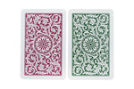 Copag Bridge Size Regular Index 1546 Playing Cards (Green Burgundy Setup)