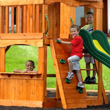 Backyard Discovery Atlantis All Cedar Wood Playset Swing Set