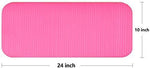 BalanceFrom GoYoga+ All-Purpose 1/2-Inch Extra Thick High Density Anti-Tear Exercise Yoga Mat and Knee Pad with Carrying Strap
