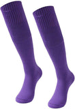 Soccer Socks, RTZAT Unisex Solid Knee High Tube Team Sports Football Socks, 2,6,12 Pairs