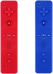 Yosikr Wireless Remote Controller for Wii Wii U - 4 Packs Pink+Red+Deep Blue+Blue