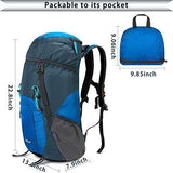 G4Free Lightweight Packable Hiking Backpack 40L Travel Camping Daypack Foldable