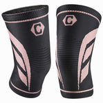 CAMBIVO 2 Pack Knee Brace, Knee Compression Sleeve Support for Running, Arthritis, ACL, Meniscus Tear, Sports, Joint Pain Relief and Injury Recovery