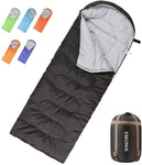 EMONIA Camping Sleeping Bag, 3 Season Waterproof Outdoor Hiking Backpacking Sleeping Bag Perfect for Traveling,Lightweight Portable Envelope Sleeping Bags