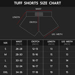 Tuff Boxing Sport Muay Thai Shorts Trunks Kick Martial Aart Training Gym Clothing