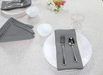 COTTON CRAFT 100% Linen Hemstitch Table Cloth - Size 60x108 Charcoal - Hand Crafted and Hand Stitched Table Cloth with Hemstitch detailing.