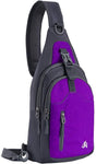 Y&R Direct Sling Bag Sling Backpack,Shoulder Chest Crossbody Bag Purse Nylon Lightweight Multicolor Small Daypack Outdoor Hiking Camping Travel Women Men Boy Girls Kids Gifts